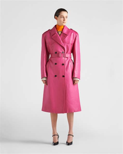 cappotto prada jenner laccato|cappotto prada donna.